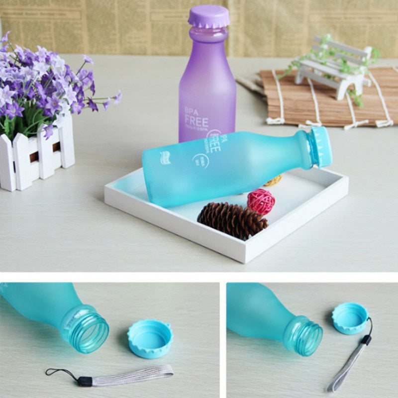 Candy Color BPA Free Water Bottles  550ml - Whereinthewellness