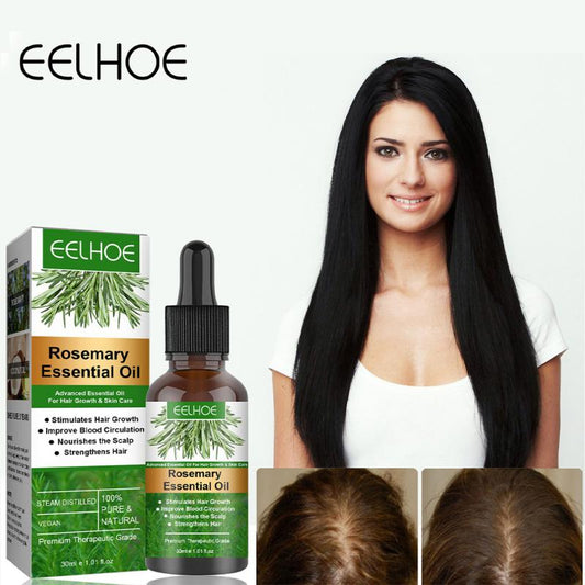 Rosemary Hair Growth Serum Anti Hair Loss Products Fast Regrowth Essential Oil Repair Scalp Frizzy Thinning Damaged Hair Care - Whereinthewellness